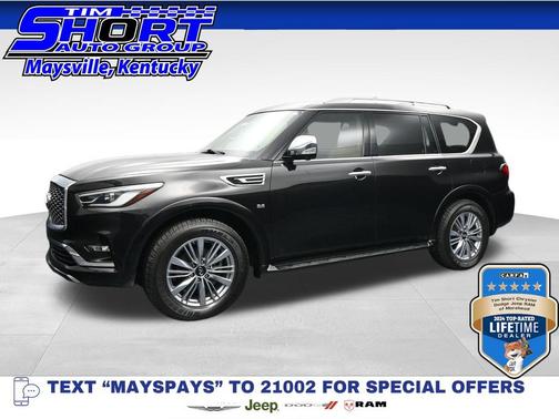 Mineral Black 2019 INFINITI QX80 Luxe