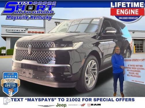 Black Metallic 2025 Lincoln Navigator Reserve