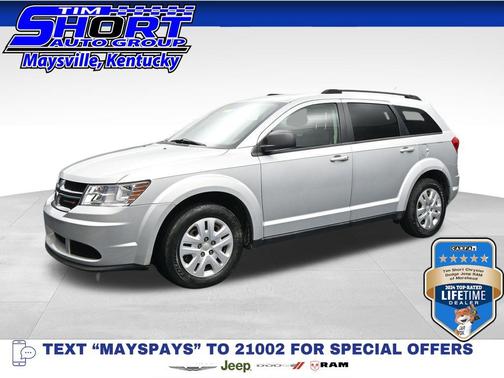 Bright Silver Metallic Clearcoat 2014 Dodge Journey SE