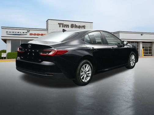 Midnight Black Metallic 2025 Toyota Camry LE