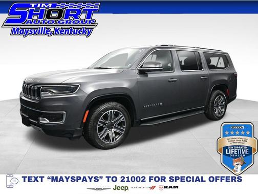 Baltic Gray Metallic Clearcoat 2024 Jeep Wagoneer L Series II 4x4
