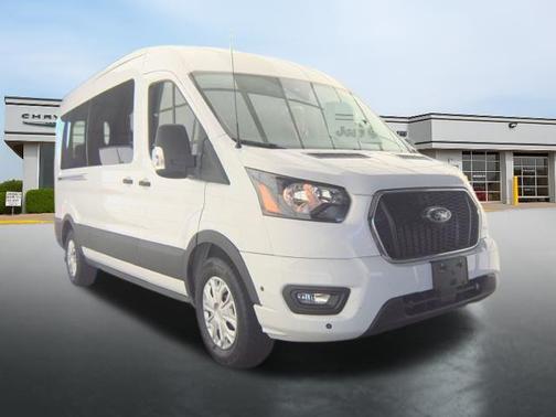 Oxford White 2025 Ford Transit-350 XLT