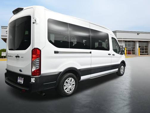 Oxford White 2025 Ford Transit-350 XLT
