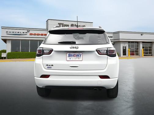 Bright White Clearcoat 2022 Jeep Compass High Altitude