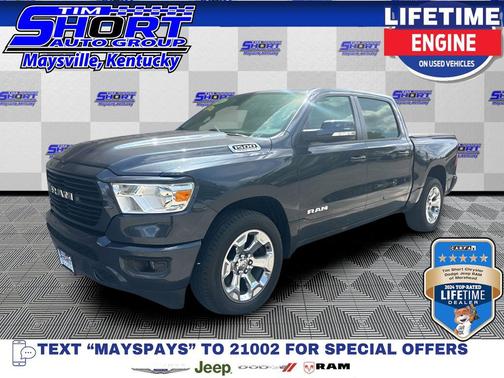 Maximum Steel Metallic Clearcoat 2021 RAM 1500 Big Horn/Lone Star