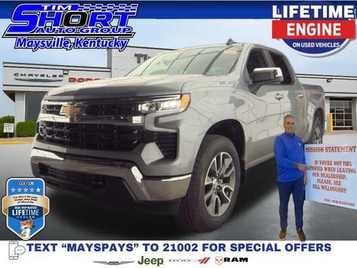 Sterling Gray Metallic 2024 Chevrolet Silverado 1500 LT