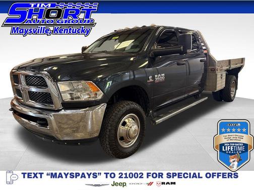 Maximum Steel Metallic Clearcoat 2018 RAM 3500 Tradesman Crew Cab 4x4 8' Box