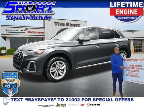 Daytona Gray Pearl Effect 2022 Audi Q5 45 S line Premium