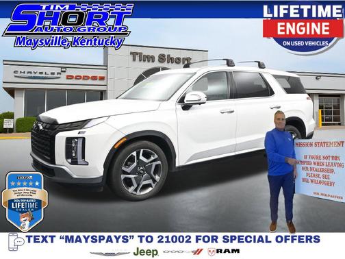 Hyper White 2024 Hyundai PALISADE SEL