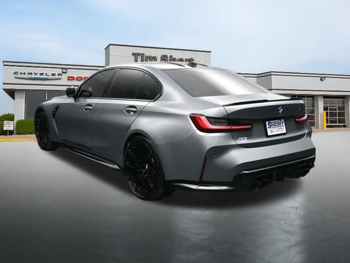 Skyscraper Gray Metallic 2023 BMW M3 Competition xDrive