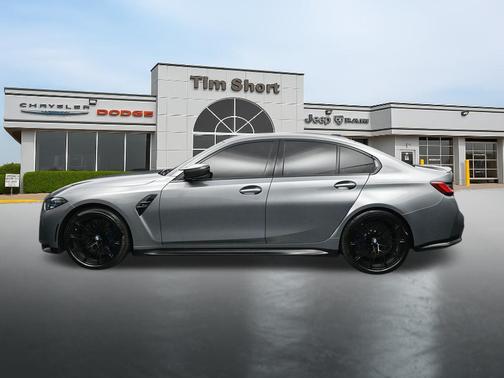 Skyscraper Gray Metallic 2023 BMW M3 Competition xDrive