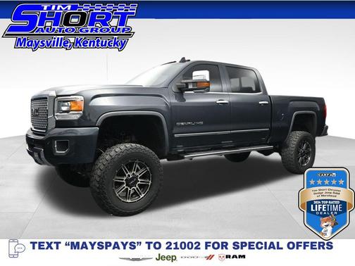 Dark Slate Metallic 2017 GMC Sierra 2500 Denali