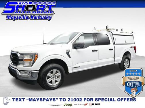 Oxford White 2021 Ford F-150 XLT