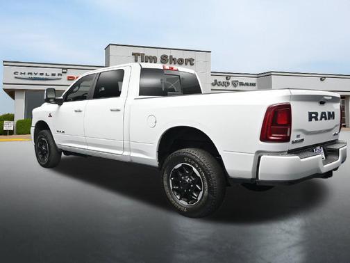 Bright White Clearcoat 2026 RAM 2500 Laramie Crew Cab 4x4 6'4' Box