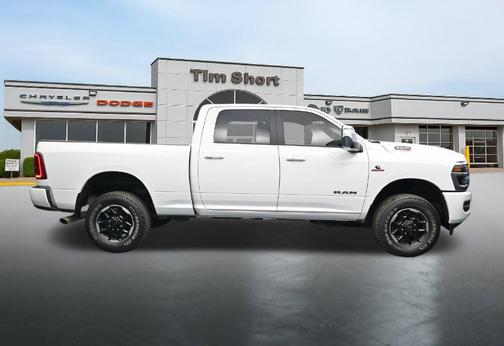 Bright White Clearcoat 2026 RAM 2500 Laramie Crew Cab 4x4 6'4' Box