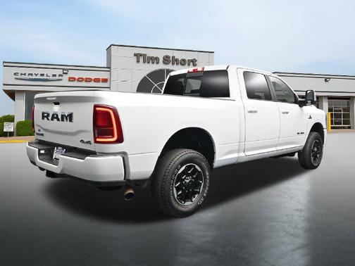 Bright White Clearcoat 2026 RAM 2500 Laramie Crew Cab 4x4 6'4' Box