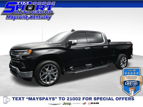 Black 2023 Chevrolet Silverado 1500 LTZ
