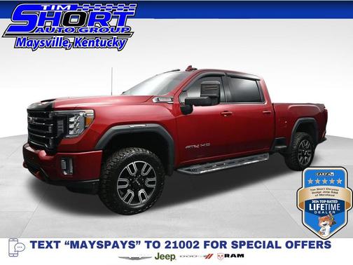 Cayenne Red Tintcoat 2021 GMC Sierra 2500 AT4