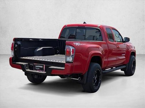 Barcelona Red Metallic 2022 Toyota Tacoma TRD Sport