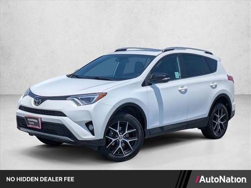 Super White 2017 Toyota RAV4 SE