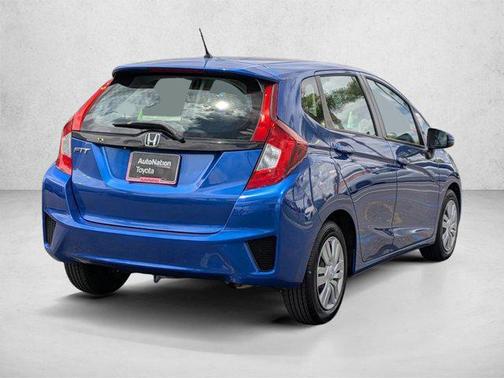 Aegean Blue Metallic 2015 Honda Fit LX