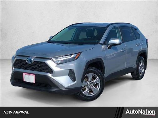 Silver Sky Metallic 2024 Toyota RAV4 Hybrid LE