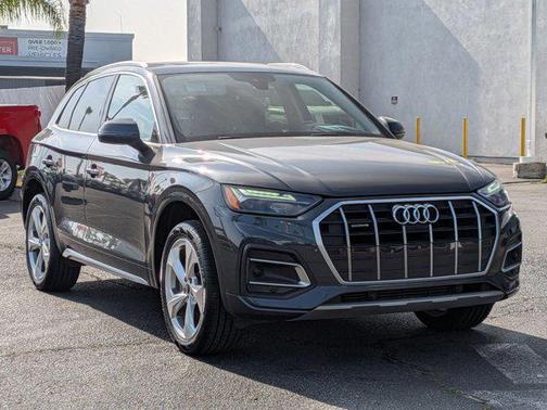 Black 2021 Audi Q5 45 Premium Plus