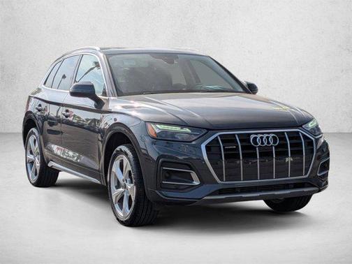 Black 2021 Audi Q5 45 Premium Plus
