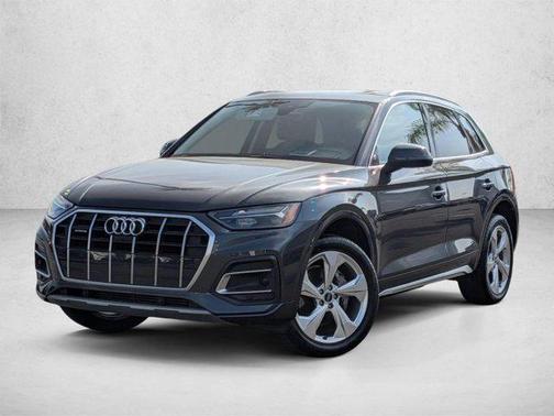 Black 2021 Audi Q5 45 Premium Plus