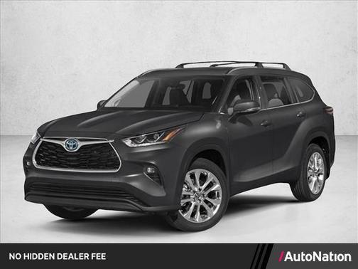 Midnight Black Metallic 2026 Toyota Highlander Hybrid Limited