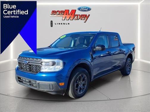 Blue Metallic 2024 Ford Maverick XLT