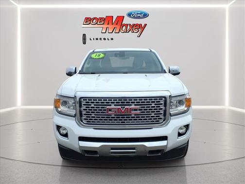 Summit White 2018 GMC Canyon Denali
