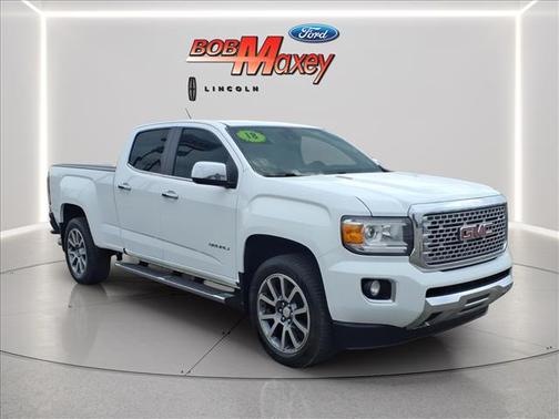 Summit White 2018 GMC Canyon Denali