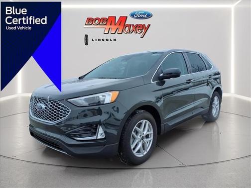 Forged Green Metallic 2024 Ford Edge SEL