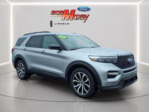 Silver Metallic 2020 Ford Explorer ST