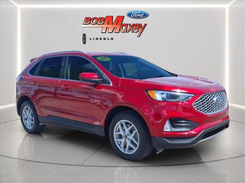 Rapid Red Metallic Tinted Clearcoat 2024 Ford Edge SEL