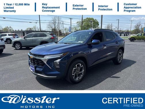 Blue Glow Metallic 2024 Chevrolet Trax LT