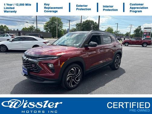 Crimson Metallic 2024 Chevrolet Trailblazer RS