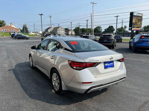 Brilliant Silver Metallic 2023 Nissan Sentra S