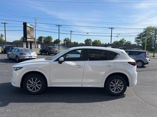 Rhodium White Metallic 2024 Mazda CX-5 2.5 S Preferred Package