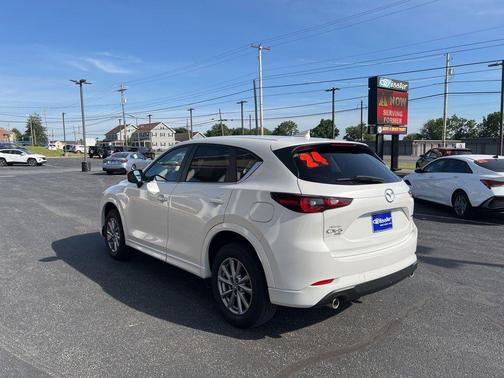 Rhodium White Metallic 2024 Mazda CX-5 2.5 S Preferred Package