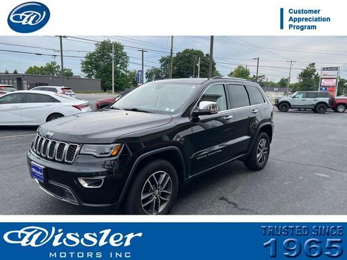 Diamond Black 2017 Jeep Grand Cherokee Limited