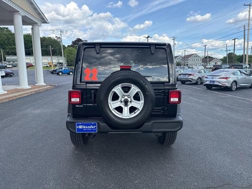 Black Clearcoat 2022 Jeep Wrangler Unlimited Sport