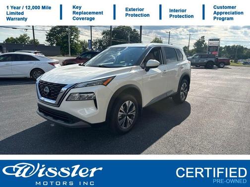 White 2023 Nissan Rogue SV