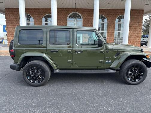 Sarge Green Clearcoat 2023 Jeep Wrangler 4xe Sahara