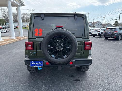 Sarge Green Clearcoat 2023 Jeep Wrangler 4xe Sahara