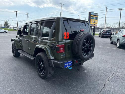 Sarge Green Clearcoat 2023 Jeep Wrangler 4xe Sahara