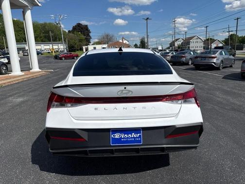 White 2025 Hyundai ELANTRA SEL Sport