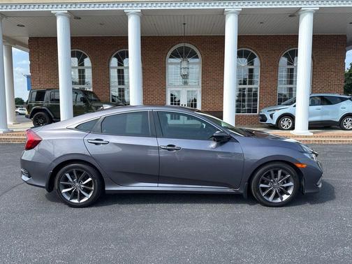 Modern Steel Metallic 2020 Honda Civic EX-L