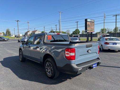 Azure Gray Metallic 2025 Ford Maverick XLT